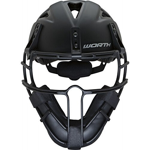 Masque de lanceur Worth Legit Slowpitch Softball Noir 1