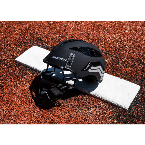 Masque de lanceur Worth Legit Slowpitch Softball Noir 2