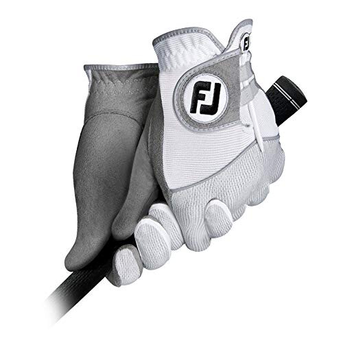 Footjoy FootJoy Ανδρικά Γάντια RainGrip Προηγούμενης Γενιάς Λευκά Μεσαία, Ζευγάρι 2
