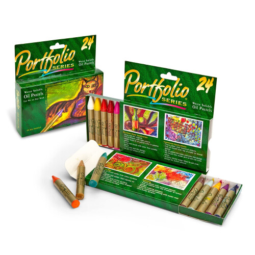 Crayola Crayola Portfolio Σειρά Λαδιού Παλέτες, Υδατοδιαλυτές, 24 Τεμάχια, Χρώματα Ποικίλουν 2