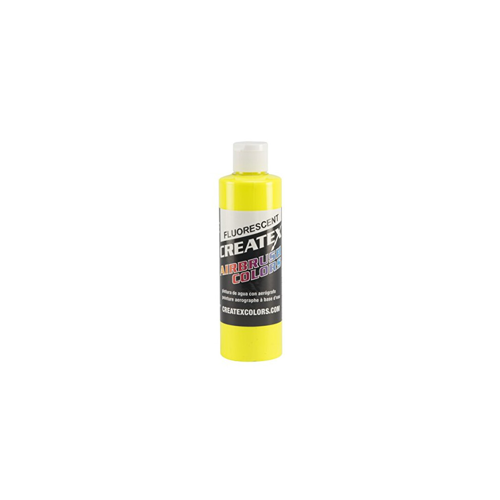 Createx Colors Peinture pour aérographe 8 oz Jaune fluorescent