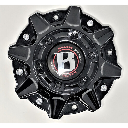 Κέντρο Καπάκι Ζάντας Ballistic Gloss Black LG1208-34