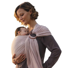 Nostko Nalakai Ring Sling - Luxusn tek z bambusu a lnu - Baby Wrap