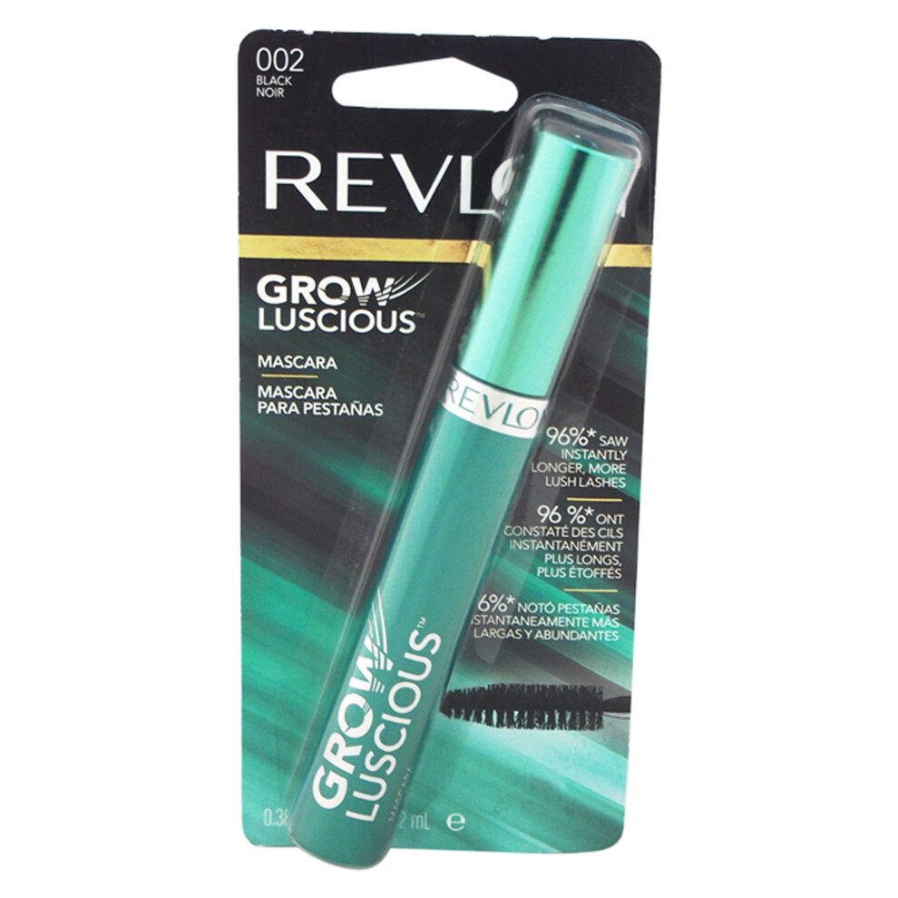 Revlon grow Luscious By Fabulash, 002 Black, 038-Ounce