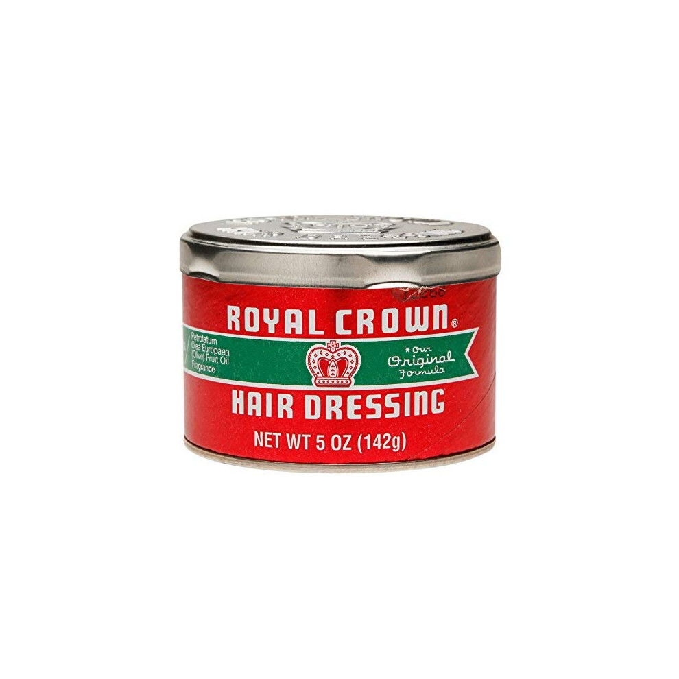 Royal Crown Hair Dressing 5 Oz. Jar (3-Pack) With Free Nail File