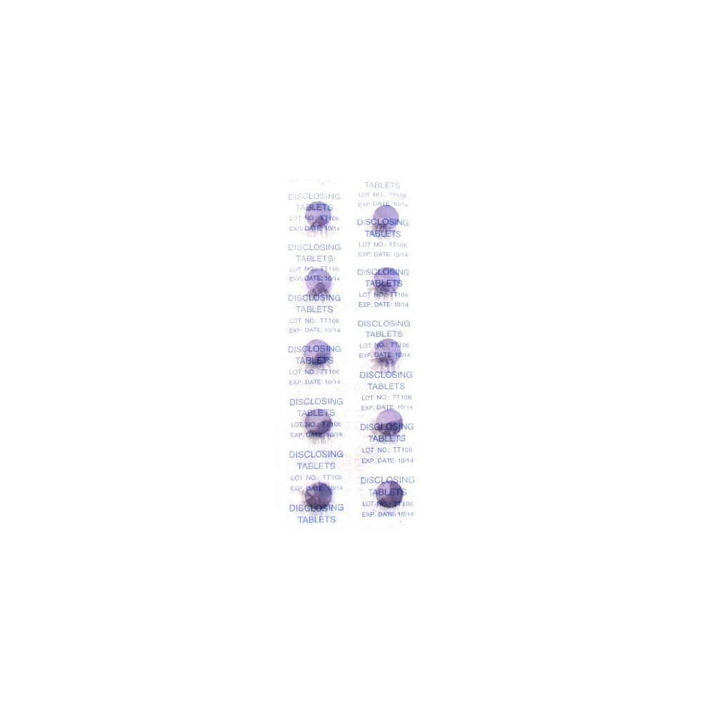 Plak Smacker Plaque Disclosing Tablets, 30