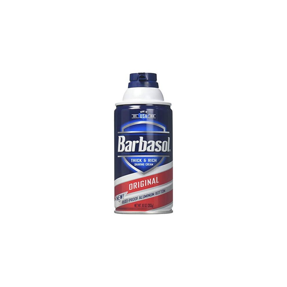 Barbasol Beard Buster Shaving Cream Original 10 oz (Pack of 6)