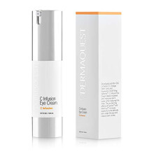 DermaQuest C Infusion kosteuttava elvyttävä silmänympärysvoide – Eye Bags vähentävä silmänympäryshoito ja silmänympärysvoide (0,5 oz)