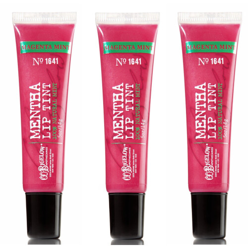 C.O. Bigelow Mentha Lip Tint 3 Pack Magenta Mint #1641