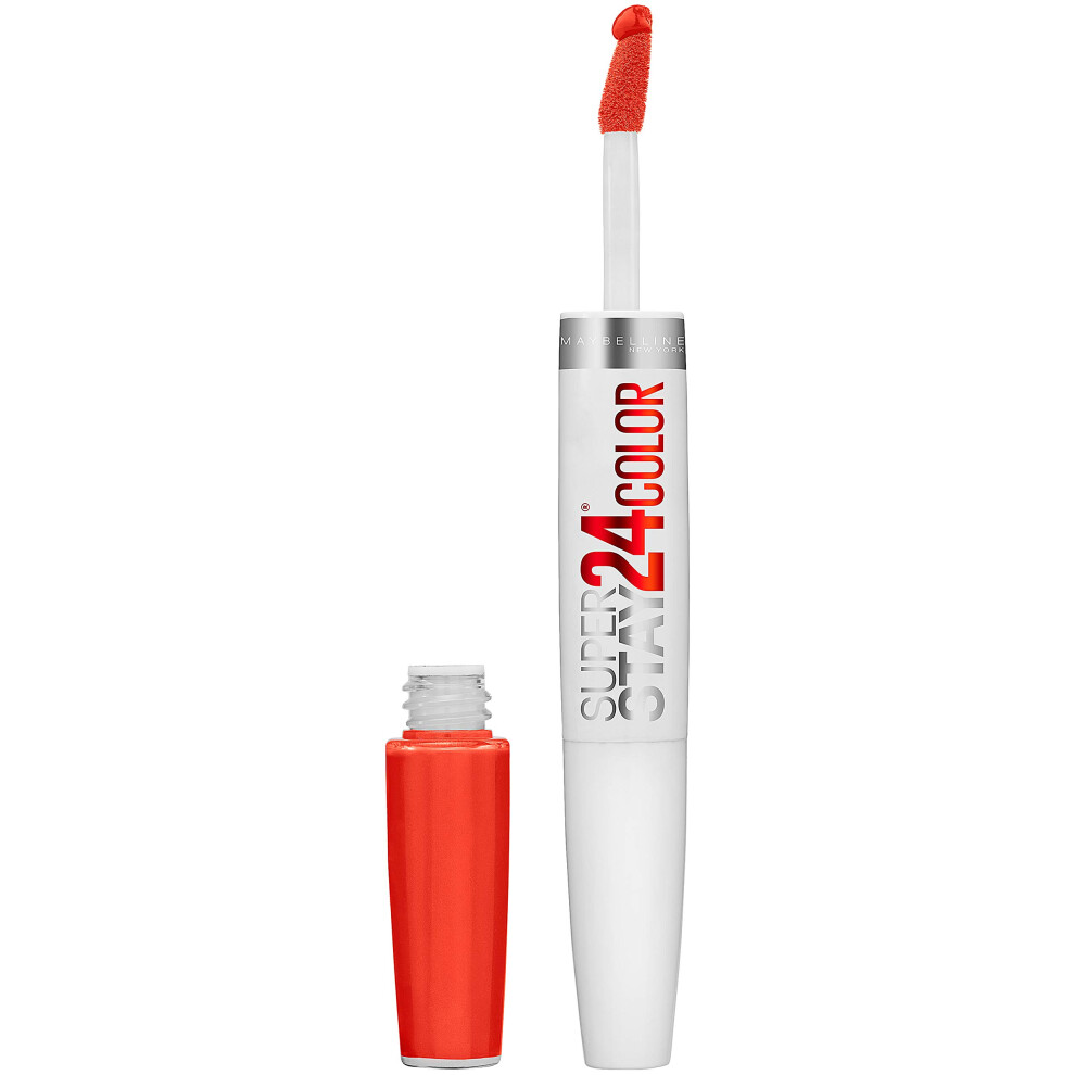 Maybelline New York Superstay 24  2-step Lipcolor  Non-Stop Orange