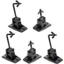 Videosecu 5 Black Universal Satellite og Audio Speaker Mount Bracket til v?g eller loft MS40B5 WM6