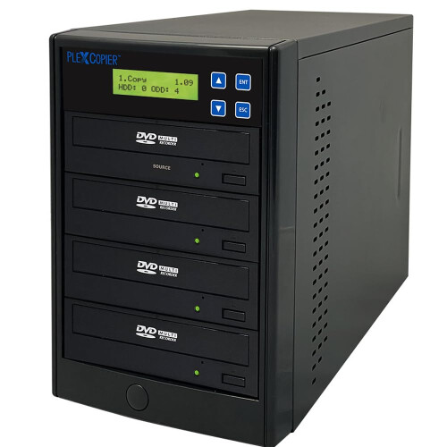 PlexCopier 24X 1-3 CD DVD M-Disc unterstützter Duplikator mit Kopierschutz