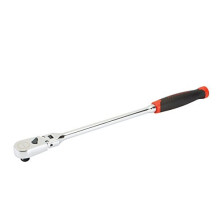 Pittsburgh Pro 1/2 Inch Drive Professional Flex Head Lngt handtag Sprrhake 18-tums Chrome Vanadium Steel
