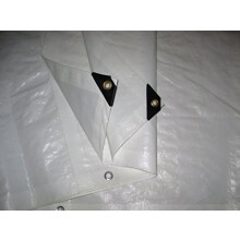 8 ft. X 10 ft. Tung tull 6 oz. Vit tarp 11-12 mil tjock