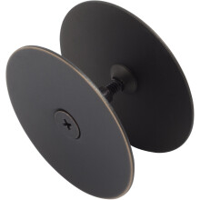 Gatvulplaat 2-5/8" diameter 1-inch en 2-inch verbindingsschroeven Vintage brons door Stone Harbor Hardware