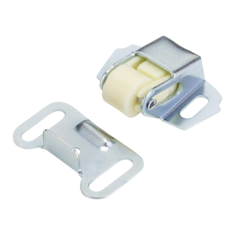 Rok 10 Pack Hardware Roller Wheel Spring Cabinet Furniture Closet Door Catch Latch With Screws