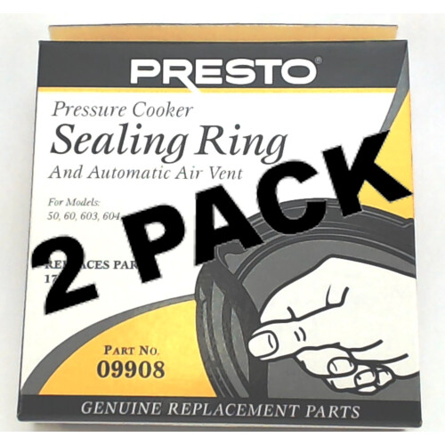 2 Pk Presto Trykkoger T?tningsring Pakning 09908