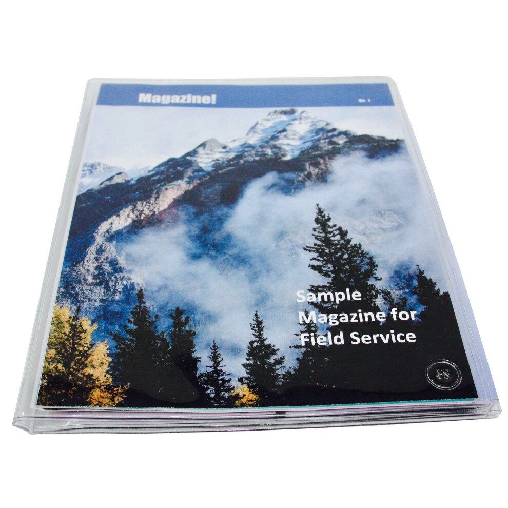 JW Field Service Supplies, Vinyl Magazine and Tract Organizer