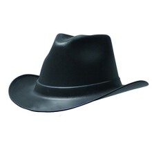OccuNomix VCB200-06 Vulcan Cowboy Style Schutzhelm mit Ratschenaufhängung Schwarz Einheitsgröße