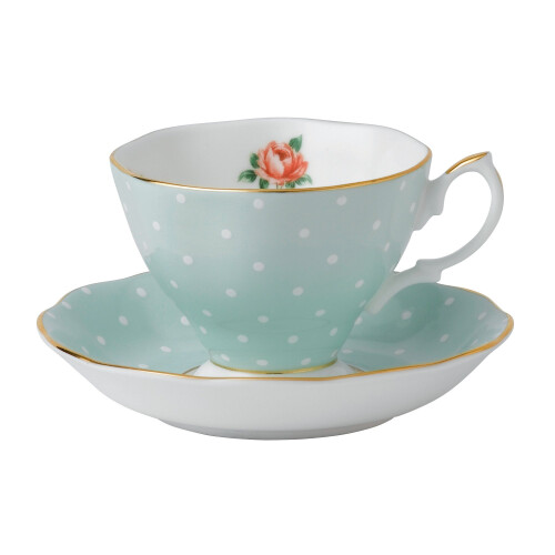 Royal Albert Polka Rose Σετ Τσαγιού & Σακούλας