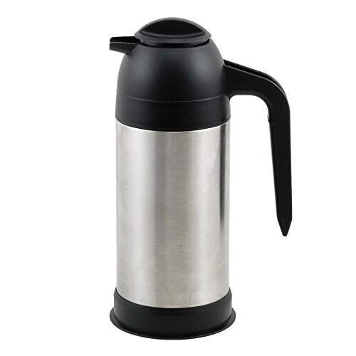 WINCO VSS-24 COFFE/CREAM SERVERS 24 OZ VACUUM Isoleret s?lv sort