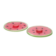 Charles Viancin Silicone Watermelon Drink Airtight Lid/Cover Set of 2