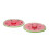 Charles Viancin Silikon Wassermelon Getränkedeckel Set 2 Stück, Pink 1
