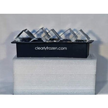 ClearlyFrozen Högkapacitets (10 x 2 tum) Isbitsform / Isbitar Maker