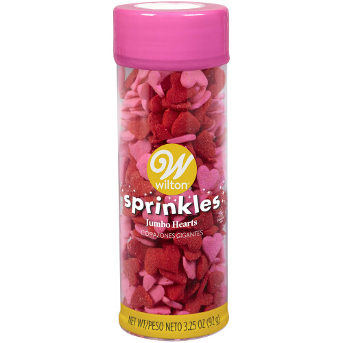 Posypka Wilton Jumbo Heart - 3.25oz.