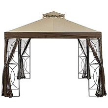 Canopy de substitui      o de ventos de jardim para o callay gazebo padr   o 350 bege