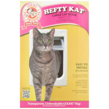 Ideal Pet Products Chubby Kat Plastikowe drzwiczki, duze, rozmiar klapki 7,5"" x 10,5"".