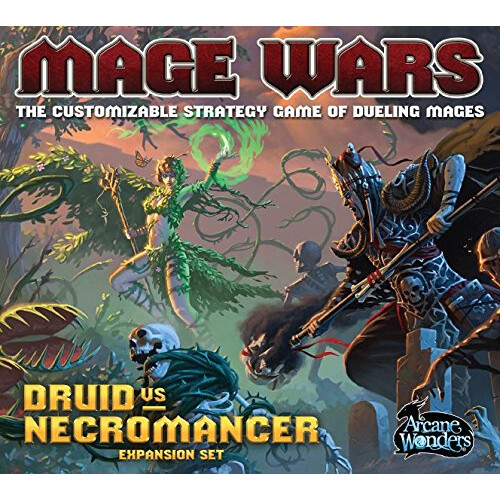 Arcane Wonders Mage Wars Druid vs Necromancer, Černý 1