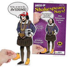 McPhee Dress-Up Shakespeare hovor od Accoutrements
