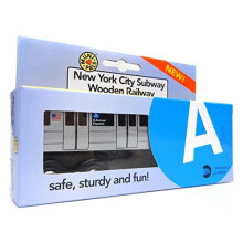Munipals MP01-110A puinen metrojuna New York City MTA NYC-A 8th Avenue Express