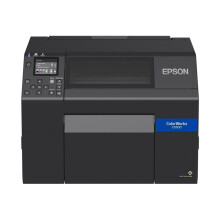 Impresora de etiquetas - Epson - C6500AE - Inyección de tinta - 8 pulgadas - Negra