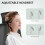 Homcom HOMCOM Executive Mesh Office Chair with Headrest, Lumbar Support, Black 5