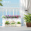 Outsunny Outsunny 3 Pcs Self Watering Plant Pots w/ Visual Water Level Window 4