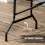 Outsunny Outsunny Outdoor Dining Table for 6, Folding Garden Dining Table 5