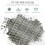Outsunny Outsunny Rattan Outdoor Dining Table and Chairs for 4, Light Grey 3