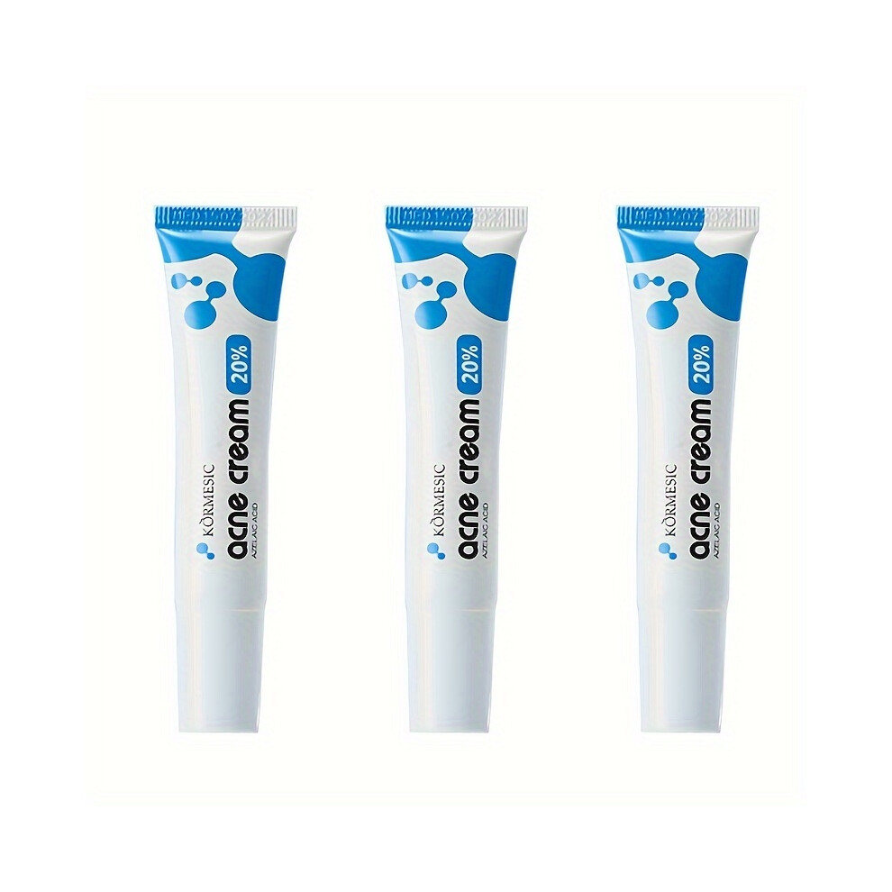(3pcs Azelaic acid acne gel) 20% Azelaic Acid Acne Gel, Moisturizes Facial Skin, Refines, Shrinks Pores, Balances Water And Oil