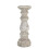 (31cm x 12cm x 12cm, Stone) Hill Interiors Ceramic Column Candle Holder 1