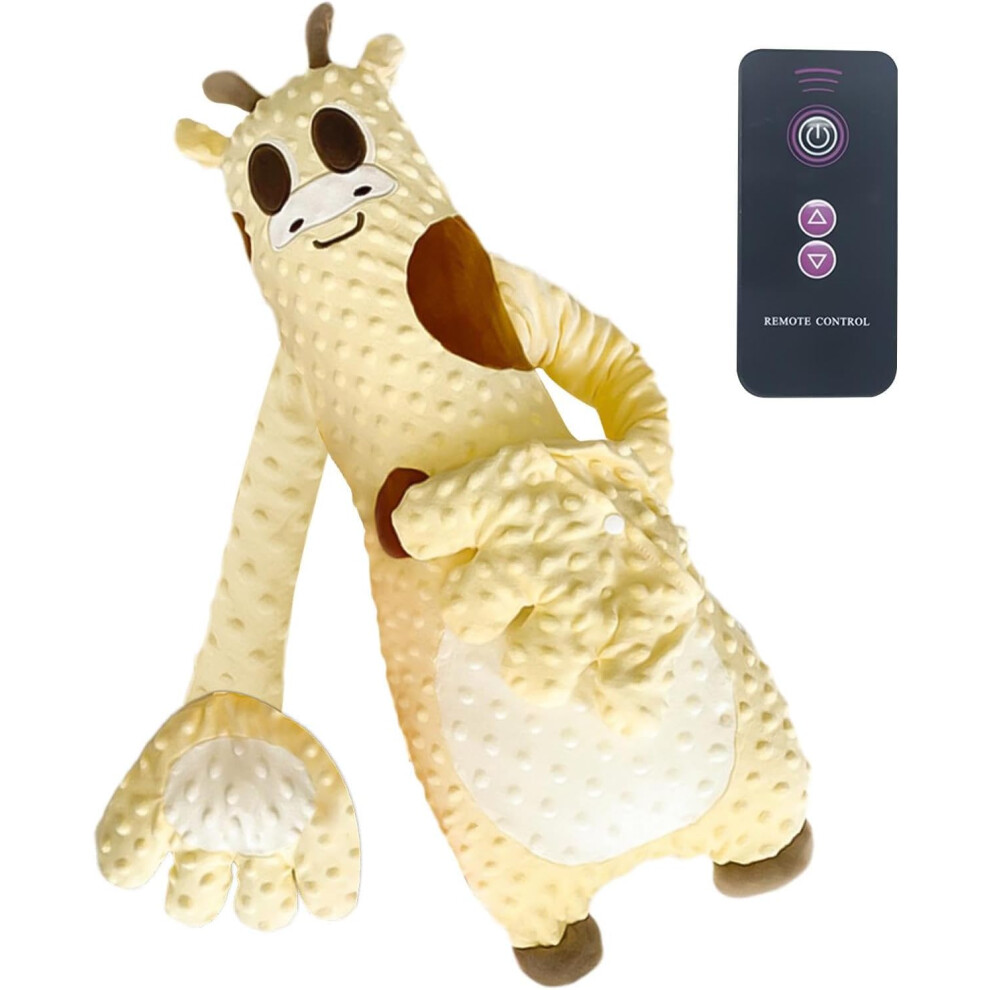 Kawaii  Plush Doll Baby Sleeping Companion, Remote Control Toddler Sleep Soothing Palm,Adjustable 3 Modes Simulation of Mother's Cradling Patter