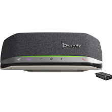Altifalante mãos livres - Poly - Sync 20+ - Bluetooth 5.0 - USB-C - Preto, Prata