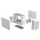ASUS ASUS Prime AP201 MicroATX Mini Tower White 10