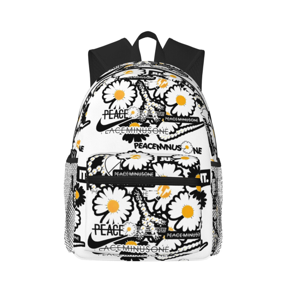 Famgem Backpack Kpop G-Dragon Peaceminusone Daisy Classic School Bag Travel 15"