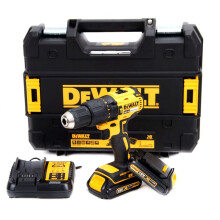 Akkuporakone - DEWALT - Dcd778 D2T - Litium 18 V - Akka 1,5 Ah - Ilman johdon