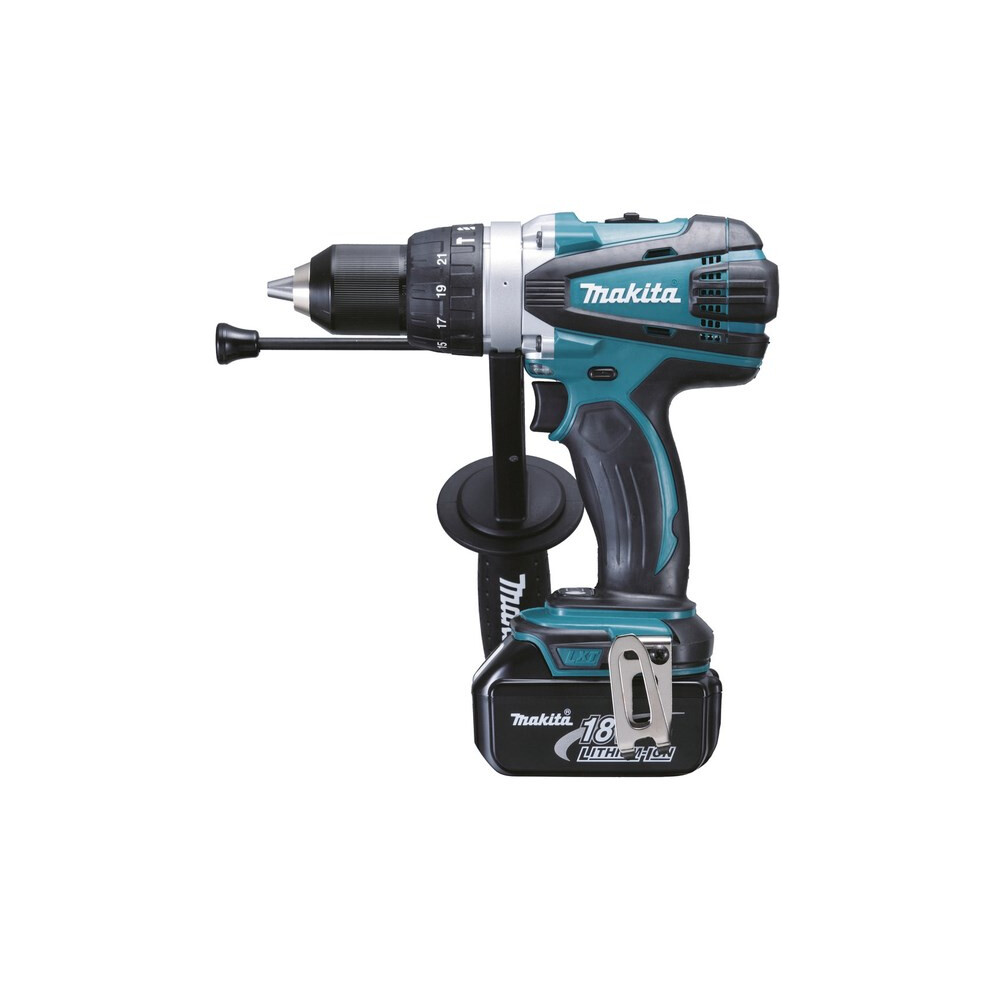 Makita DHP458RTJ drill 2000 RPM Black, Blue