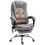 Vinsetto Vinsetto Heated 6 Points Vibration Massage Executive Office Chair Grey 2
