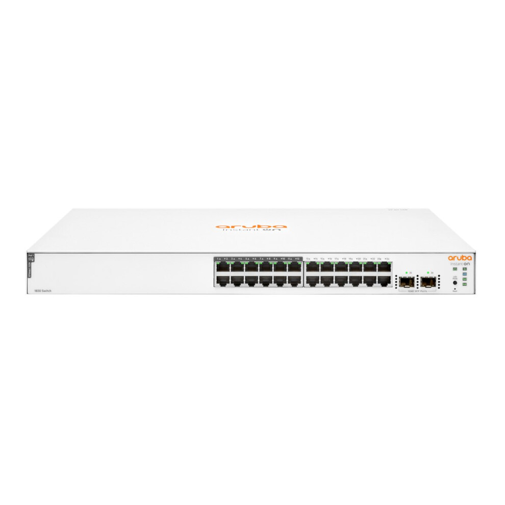 Hpe Aruba Networking Aruba Instant On 1830 24G 12P Class4 Poe 2Sfp 195W Managed L2 Gigabit Ethernet (10/100/1000) Power 190017523712
