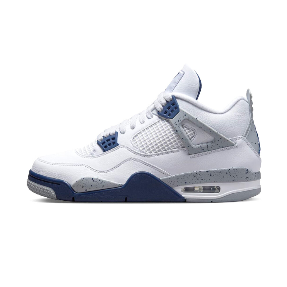 (UK9.5/EUR44.5/28.5CM) Nike Air Jordan 4 Retro Midnight Navy DH6927-140 Men's Shoes